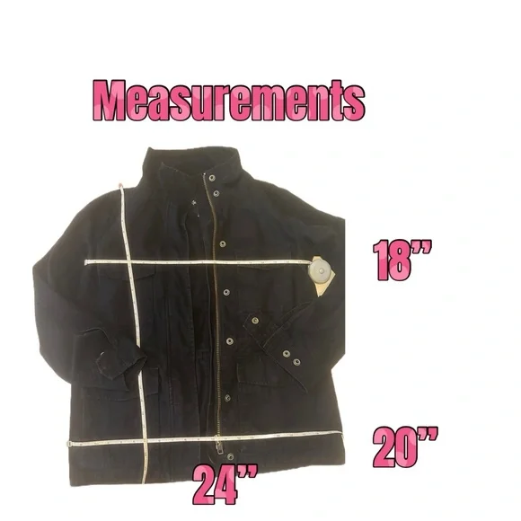 Madewell Women's Utility Jacket‎ in Black - Picture 5 of 5